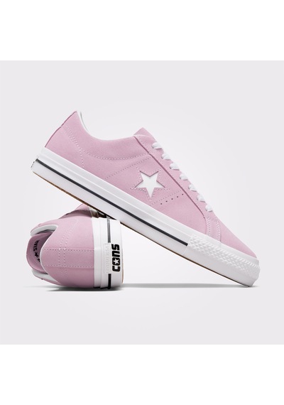 Converse Cons One Star Pro Unisex Pembe Deri Sneaker