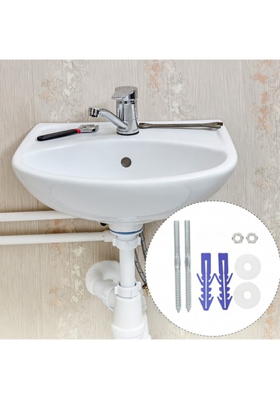 Lavabo Montaj Vidası Seti Paslanmaz Çelik, Dayanıklı Ve Uzun Ömürlü Montaj Aparatı