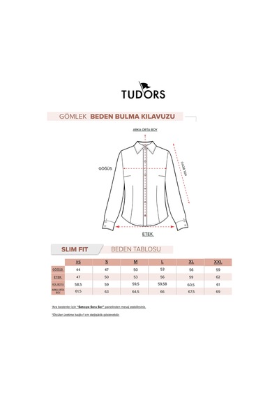 Tudors Kadın Slim Fit Non-ıron Pamuklu Vücuda Oturan Ütü Gerektirmez Pensli Beyaz Gömlek-42046