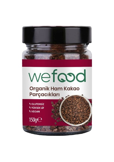 Wefood Organik Kakao Parçacıkları 150 G - 6 Adet Tarı