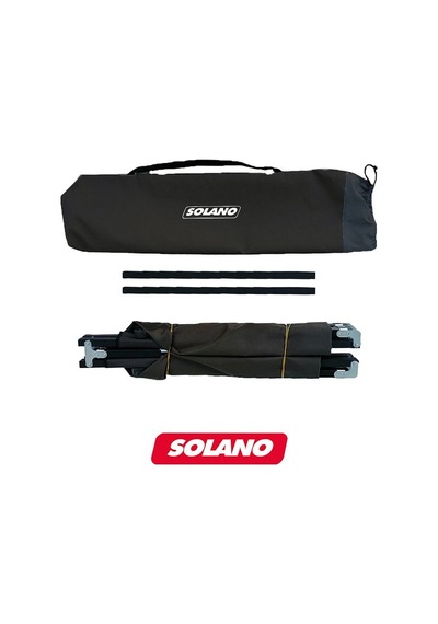 Solano Fishing Katlanabilir Kampet Taşıma Çantalı Dayanıklı Kamp Yatağı Siyah