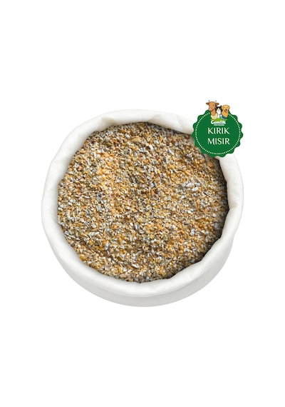 Kırma Mısır 3 Kg - Tavuk Ve Tavşanlara Özel Doğal Yem