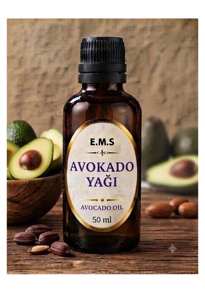 50 Ml Avokado Yağı Avokado Oil %100 Saf Soğuk Pres.
