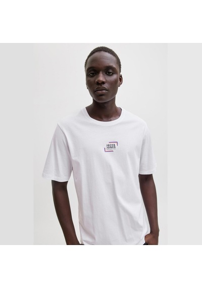 Jack & Jones Graphic Erkek Beyaz Tişört 12268415-w Beyaz