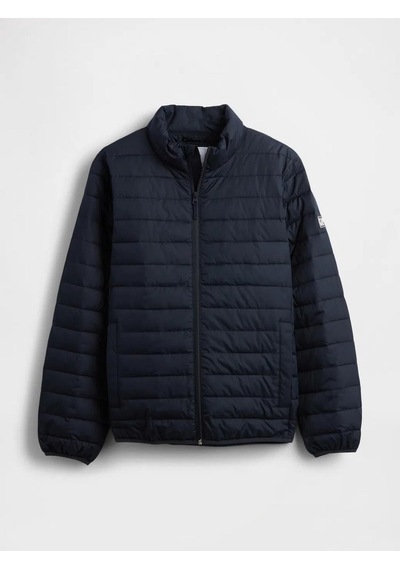 Gap 790583001 V-frch Logo Ltwt Puffer Jkt Erkek Mont Lacivert
