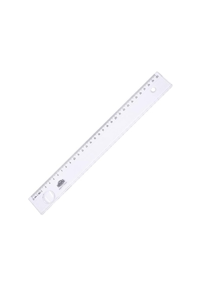 Mercekli Geniş Büro Cetveli 30 Cm