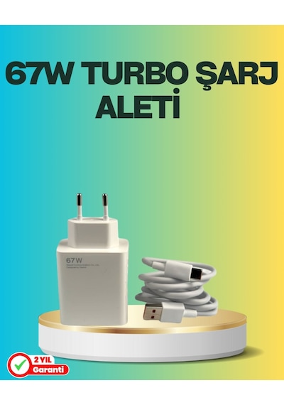 67 Watt Type C Turbo Şarj Seti 1