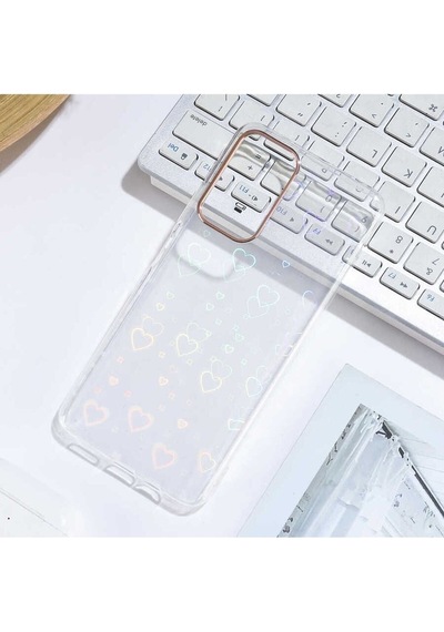 Xiaomi Poco M4 Pro 5g Kılıf Zore Sidney Desenli Sert Kapak Heart No1