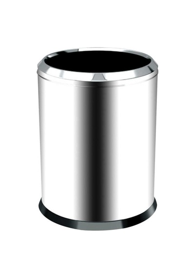 Palex 3820-27 Krom Çemberli Çöp Kovası 27 Litre