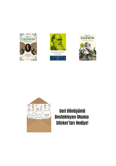 Cinsel Seçilim + Yaşamım + Türlerin Kökeni + Okuma Sticker'ları