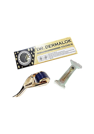 Dermaroller Tarak Dr Dermalok 1 MM Gold 540 İğne Titanyum