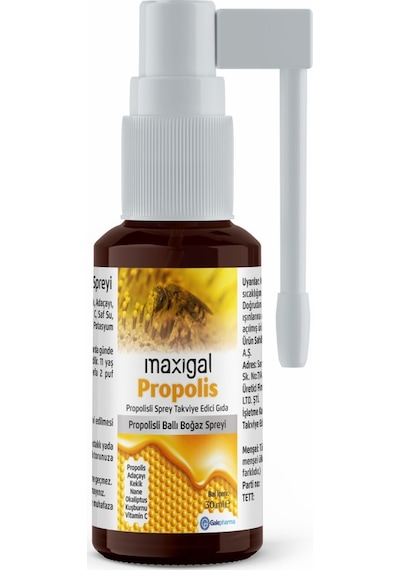 Maxigal Propolisli Ballı Boğaz Spreyi 30 ML