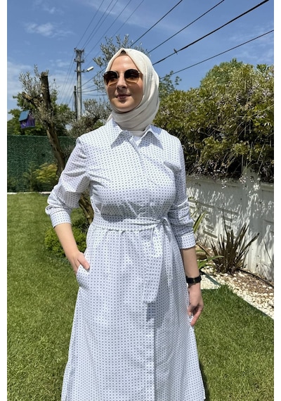 Rabia Şamlı Doğa Kar Tanesi Tunik Çok Renkli