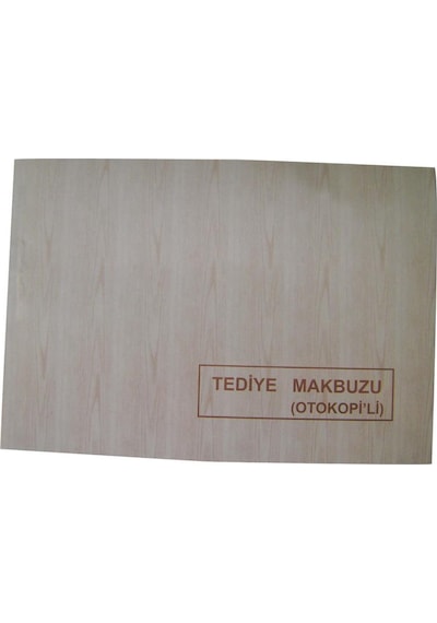 Dilman Tediye Makbuzu 2/50 3 N Otokopili
