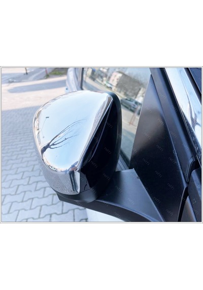 Peugeot 5008 Krom Ayna Kapağı 2 Prç 2016 Ve Üzeri Paslanmaz Çelik