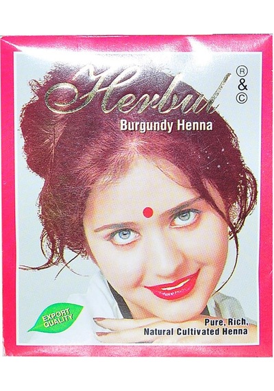 Herbul Kızıl Hint Kınası 10 Gram 1 Paket Doğal Burgundy Henna