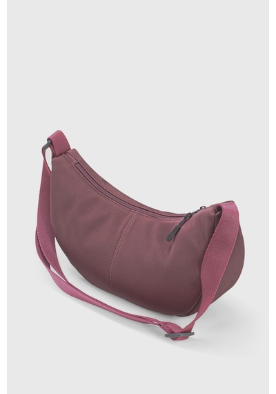 Housebags Bordo Suya Dayanıklı Yarım Ay Çapraz Askılı Çanta Bordo