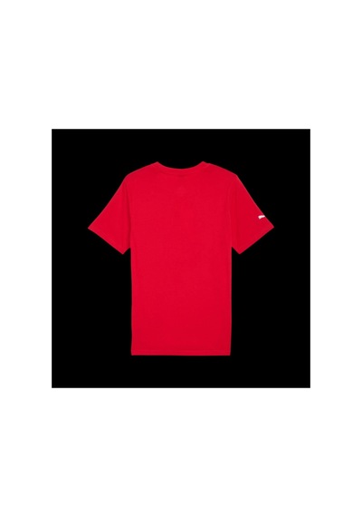 Puma Ferrari Colored Shield Tee Rosso Corsa Red