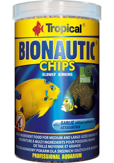 Tropical Bionautic Chips 1000ml 520gr Kutu Yem