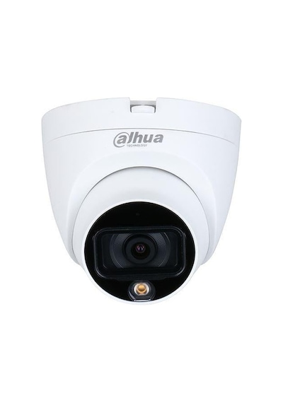 Dahua Hac-hdw1209tlq-led-0280b 2mp 2.8mm 4in1 Fullcolor Hdcvı Dome Kamera
