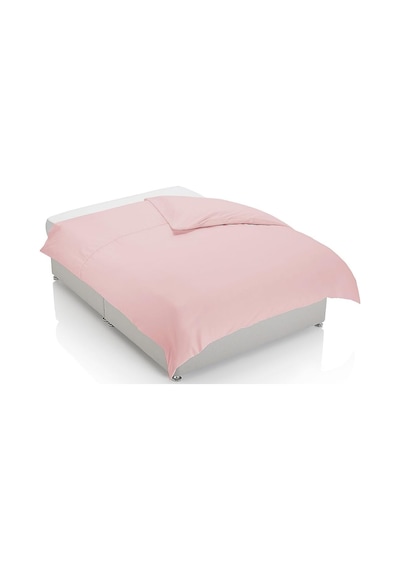 Mer-tim Pamuklu Ranforce Çift Kişilik 200x220 Nevresim Yorgan Kılıfı - Pembe Genel