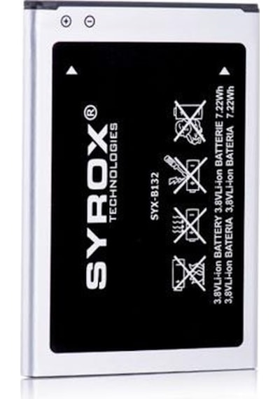 Syrox Samsung Uyumlu S4 Mini / İ9190 Batarya B132