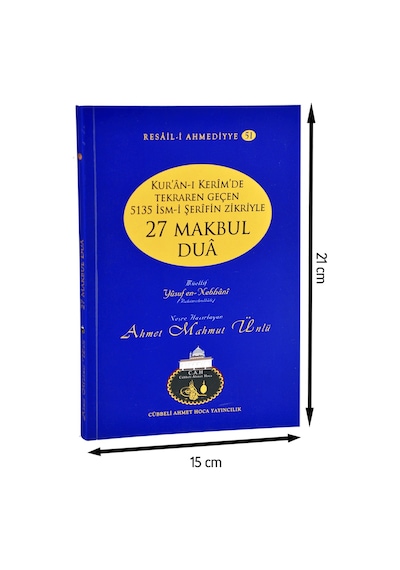 Cübbeli Ahmed Hoca 27 Makbul Dua - Ism-I Azam  Kitabı-1157