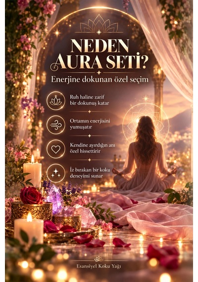 Lemore Aura Seti 6 Lı Esansiyel Koku Yağı Difüzör Ve Buhurdanlık Esansı Çok Çeşitli
