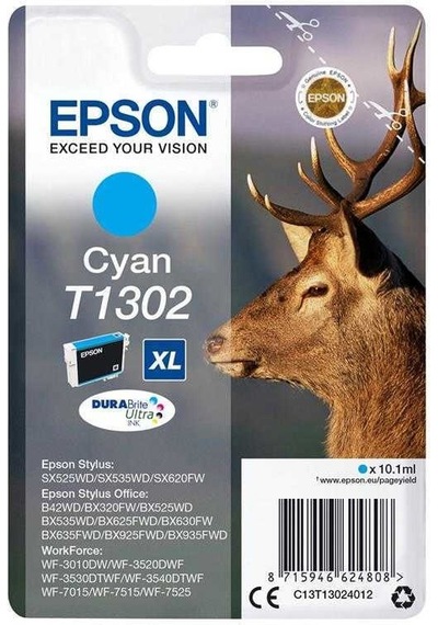 Tonersepeti Epson T1302 C13t13024020 Mavi Kartuş