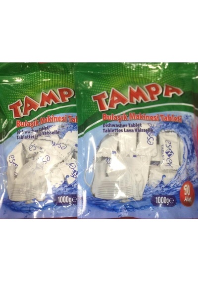 Tampa Bulaşık Makinesi Deterjanı 2 x 50 Tablet Tampa Bulaşık Makinesi Deterjanı 2 x 50 Tablet