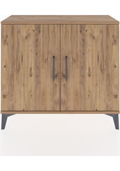 Arges Şifonyer Tek Raflı 2 Kapaklı 88x30x80 Çam-çam Çam