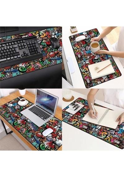 Paint Dikişli Mouse Pad 70 X 30 Cm