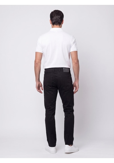 Siyah Regular Fit Erkek Chino Pantolon