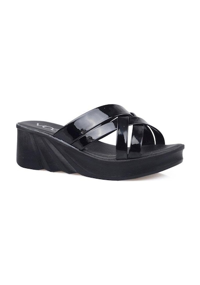 Voga 2104 Dolgu Topuk Comfort Casual Kadın Terliği