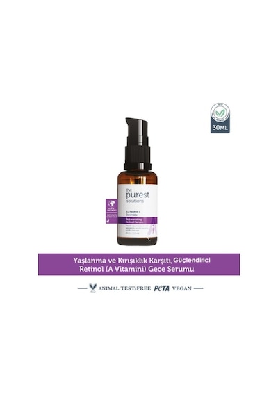 The Purest Solutions Vita-a Rejuvenating Retinol Serum %1 Retinol + Ceramide 30 Ml