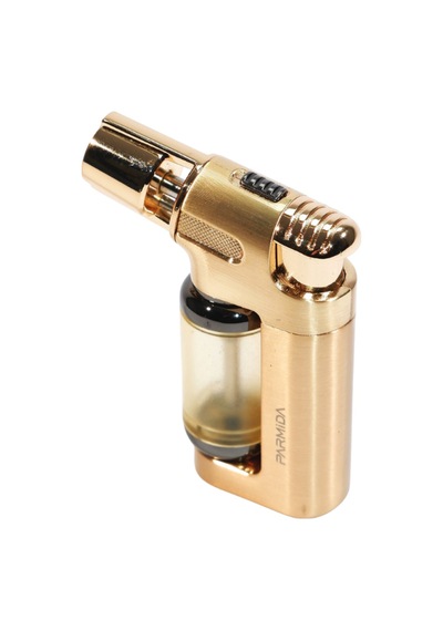 Parmida Tek Torch Pürmüz Gold Masa Tipi Metal Puro Çakmağı - Tr9248