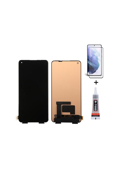 Oppo Realme X7 Uyumlu Ekran Lcd Dokunmatik B7000 15ml Yapıştırıcı Ve Kırılmaz Cam İle Beraber Yc