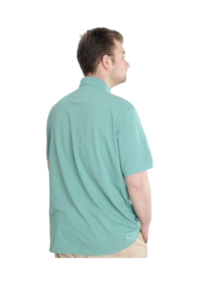 Mode Xl Erkek Tshirt Polo Yaka Cepli Klasik Pike 20552 Çağla Yeşili 001