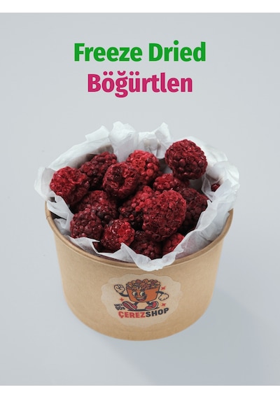 Freeze Dried Böğürtlen Dondurularak Kurutulmuş Böğürtlen %100 Doğal Katkısız Sağlıklı Atıştırmalık 30 Gr 30 G