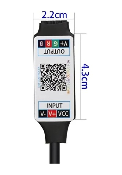 Rgb Lede Bluetooth Özelliği Ekleme Cihazı 5v-24v Bluetooth Modül Çok Renkli Diğer