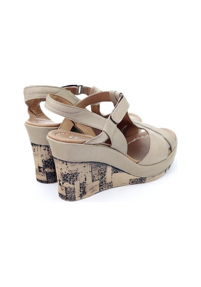 Seç Kundura Seç 3017 Dolgu Topuk Kadin Sandalet Topuk Boyu 8.5 Cm-platform 2 Cm Kum - 40 Kum Seç Kundura Seç 3017 Dolgu Topuk Kadin Sandalet Topuk Boyu 8.5 Cm-platform 2 Cm Kum - 40 Kum