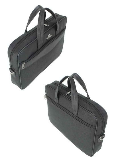 Case Club Omuz El Notebook Evrak Çanta Omuz Askılı 15,6 İnç Siyah