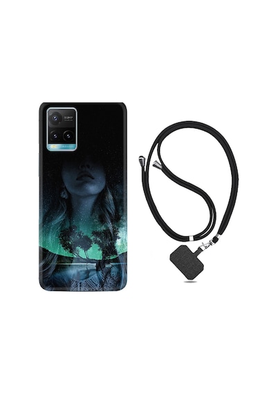 Vivo Y33S Kılıf Boyun Askılı Lost Girl 1809