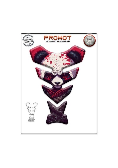 Universal Motosiklet Tank Pad 3d Sticker 0243 Diğer