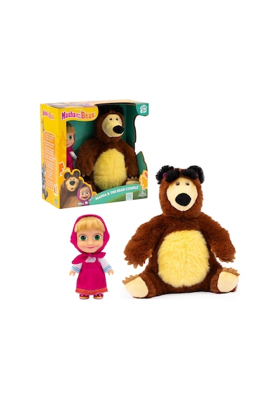 Masha&bear Masha&koca Ayi 23cm Bebeké