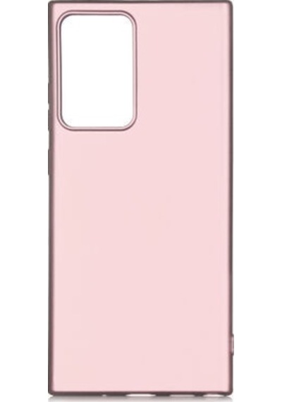 Samsung Galaxy Uyumlu Note 20 Ultra Kılıf Esnek Yapılı İnce Slim Silikon Kapak Ryc/premier Rose