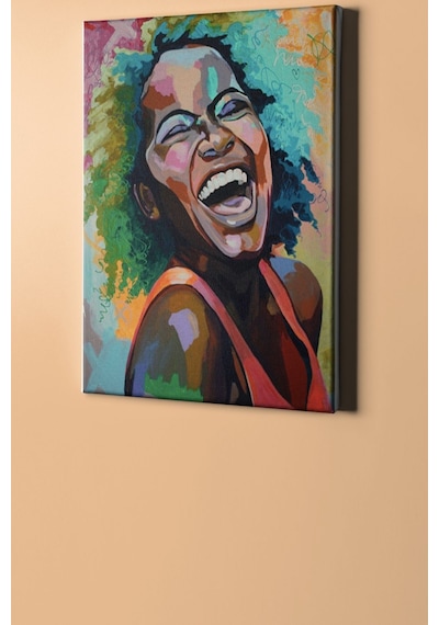 Webstyle Sayılarla Boyama Seti Kasnaklı Afrika Neşesi 60 X 75 Cm