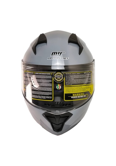 Motoanl Güneş Vizörlü Ece 22.06 Sertifikalı New Motor Kaskı V2 Gri