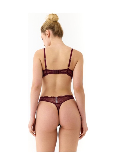 Amarelle Roma Bordo Dantelli String Külot