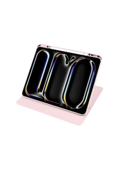 Apple Uyumlu iPad Pro 12.9 3./4./5./6. Nesil Kılıf Termik Kalem Bölmeli Dönebilen Standlı Kılıf 2018-2022